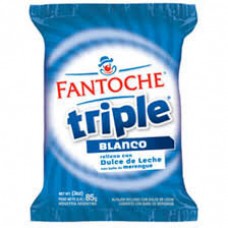 ALFAJOR FANTOCHE TRIPLE BLANCO X 85 GRS.